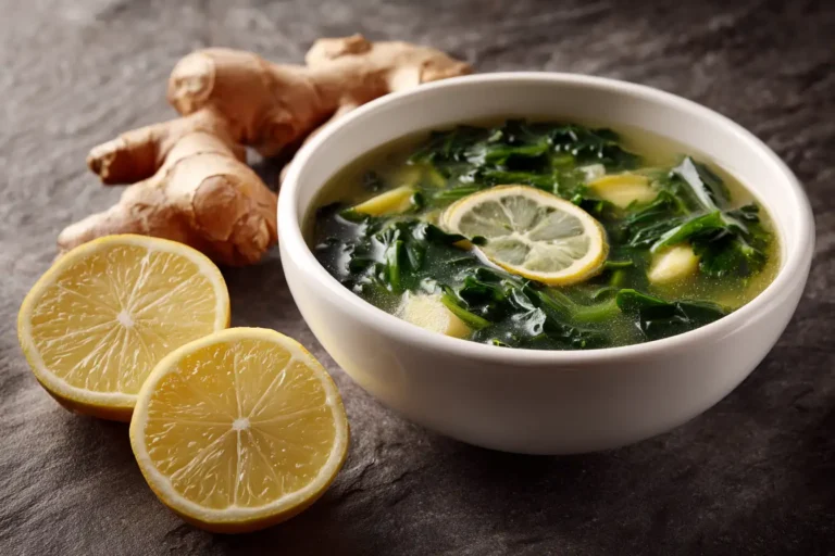 Mounjaro Natural Detox Rezept leichte Suppe am Abend