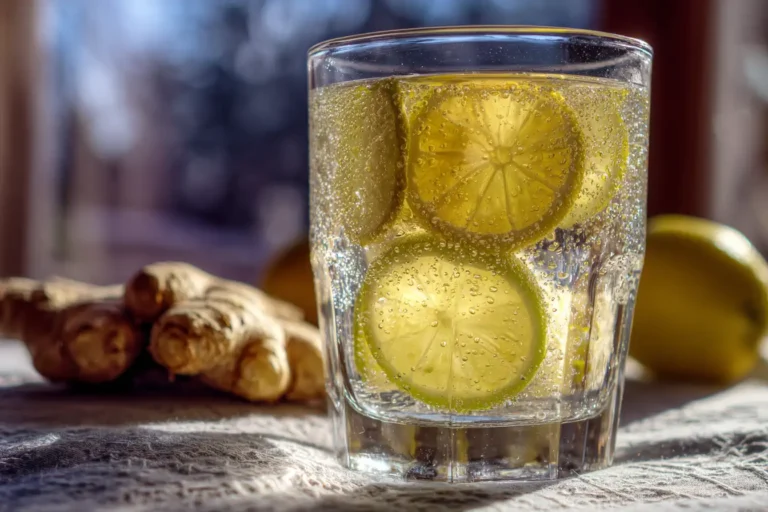 Ingwerwasser Rezept Abnehmen mit peruanischem Ingwer und Zitrone