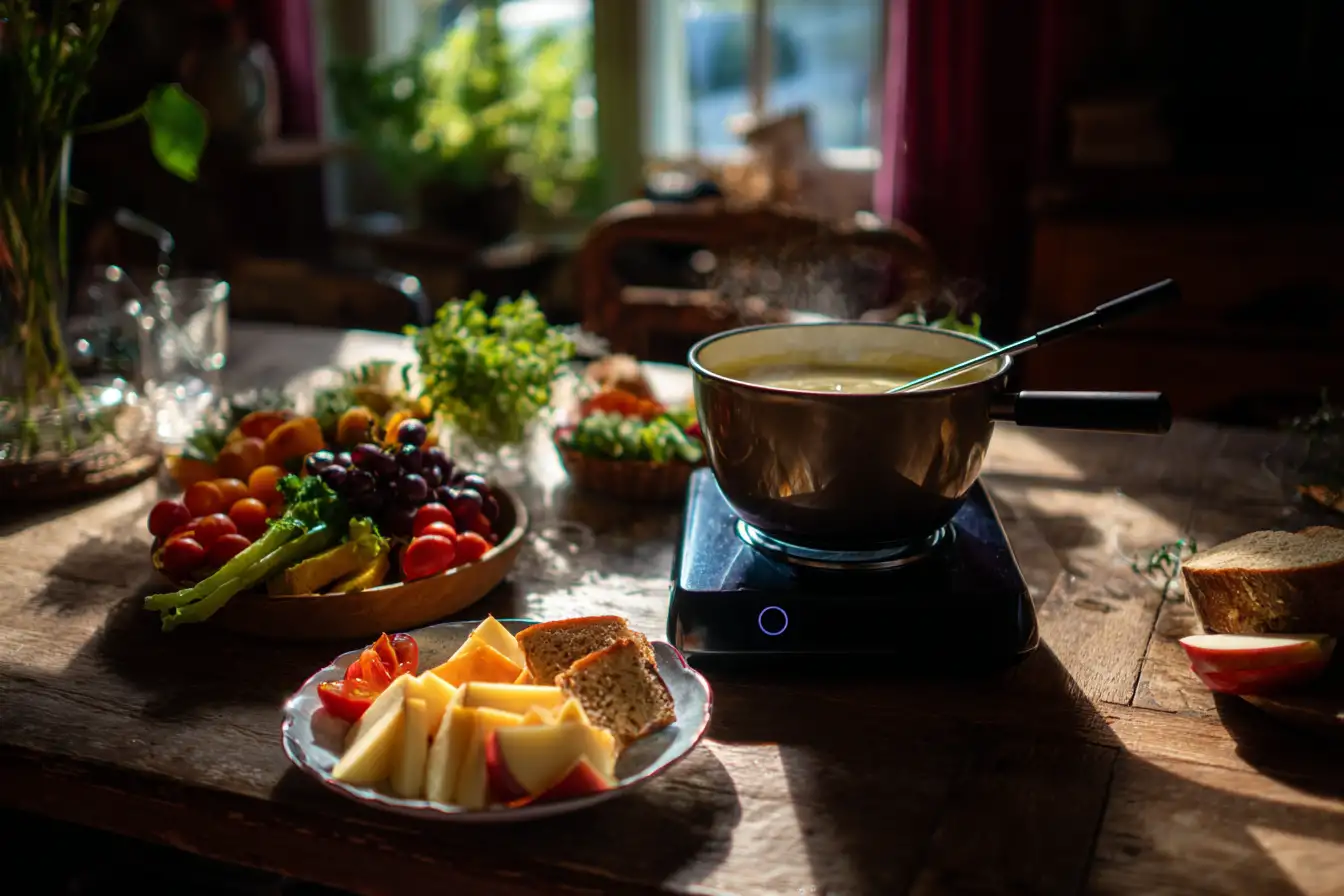 veganes-kaesefondue-serviervorschlag