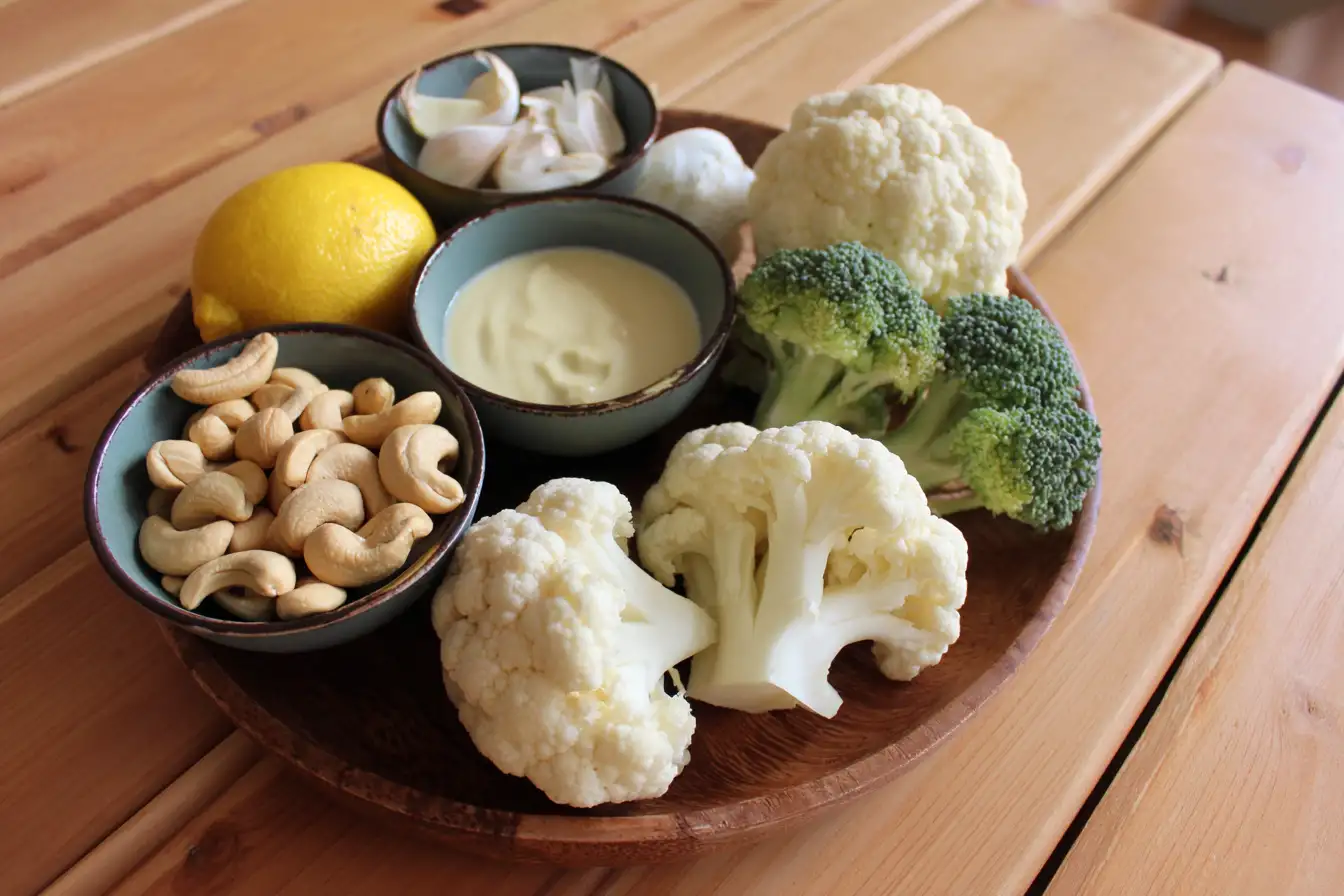 veganes-kaesefondue-zutatenliste