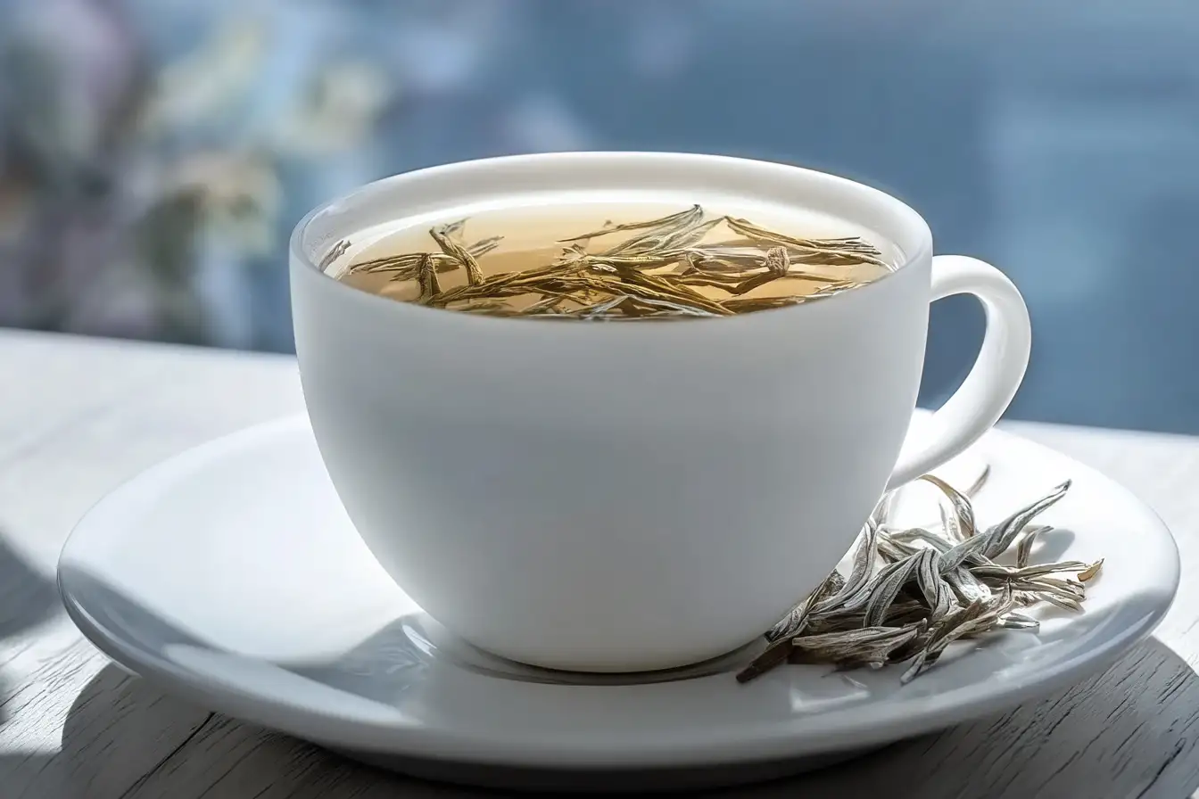 Weißer Tee in Tasse – was ist weißer Tee