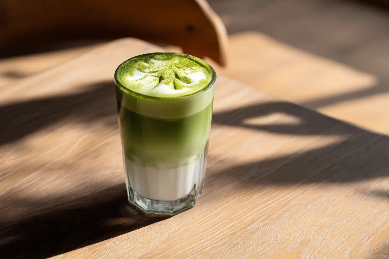 matcha-latte-rezept
