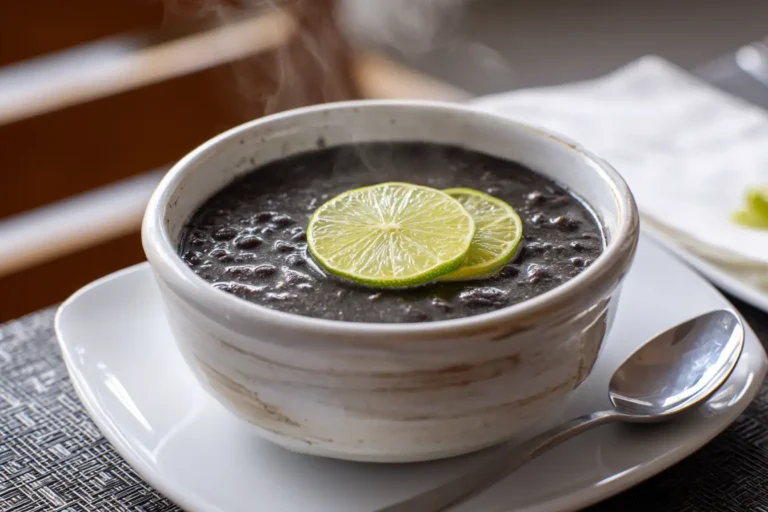 Schwarze Bohnen Suppe zum Abnehmen